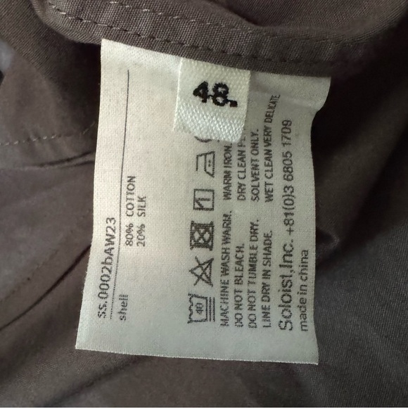 NWT TAKAHIROMIYASHITA TheSoloist. Asymmetric One-Shoulder Button Front Shirt - Picture 9 of 10